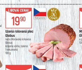 Uzená rolovaná plec Globus