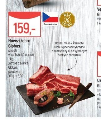 Hovězí žebro Globus
