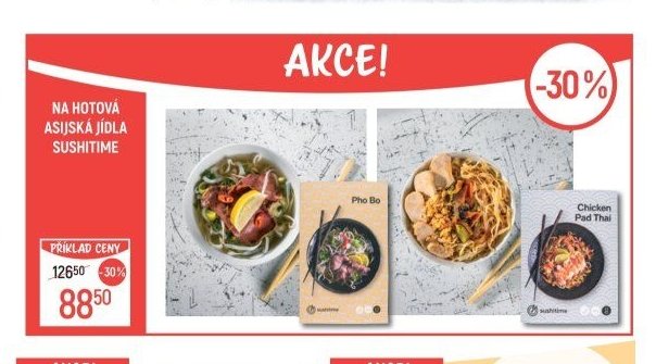 Asijská jídla Sushitime