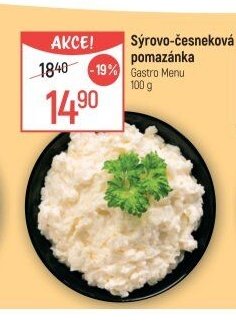 Sýrovo-česneková pomazánka