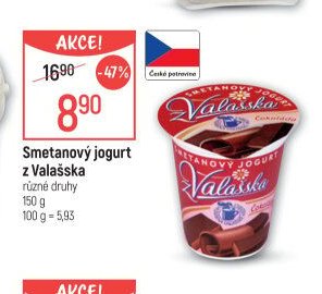 Smetanový jogurt z Valašska