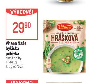 Vitana Naše byšická polévka