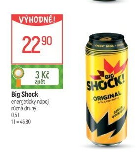 Big Shock energetický nápoj
