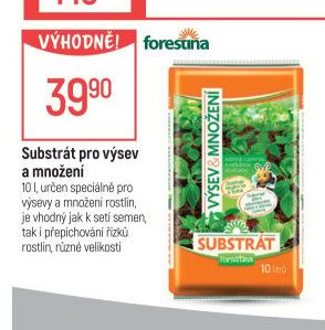 Substrát pro výsev a množení