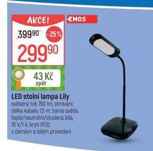 LED stolní lampa Lily