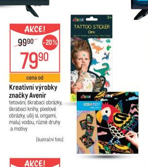 Kreativní výrobky značky Avenir