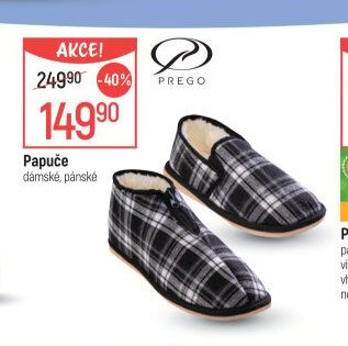 Papuče dámské, pánské Prego