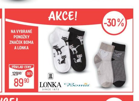 Ponožky Boma a Lonka