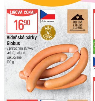 Vídeňské párky Globus