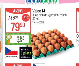 Vejce M