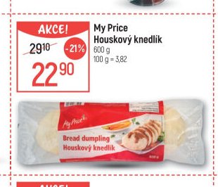 My Price Houskový knedlík