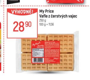 My Price Vafle z čerstvých vajec