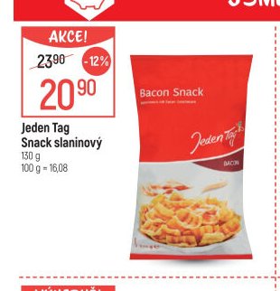 Jeden Tag Snack slaninový