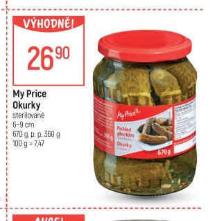 My Price Okurky
