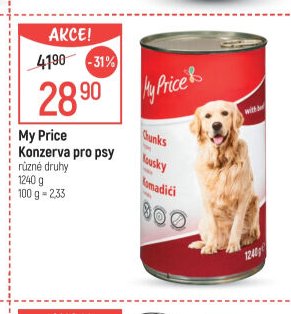 My Price Konzerva pro psy