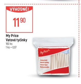 My Price Vatové tyčinky