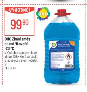 OHO Zimní směs do ostřikovačů -20 °C