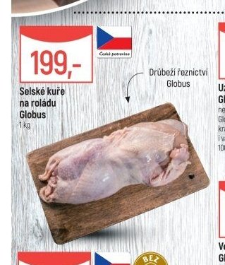 Selské kuře na roládu Globus