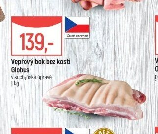Vepřový bok bez kosti Globus