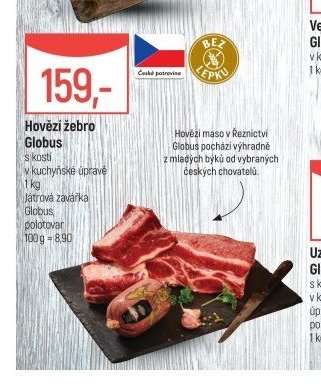 Hovězí žebro Globus