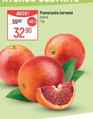 Pomeranče červené