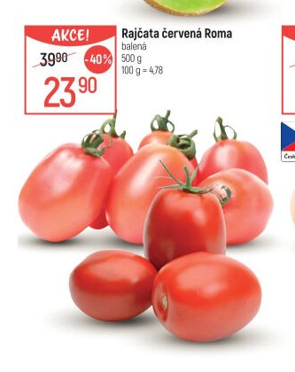 Rajčata červená Roma