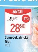 Sumeček africký filet