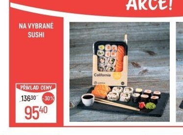 Na vybrané sushi