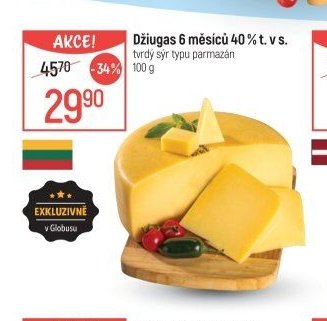 Džiugas 6 měsíců 40 % t. v s.