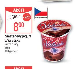 Smetanový jogurt z Valašska