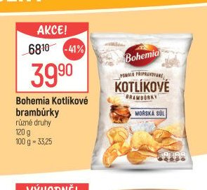 Bohemia Kotlíkové brambůrky