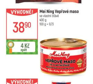 Mei Ning Vepřové maso