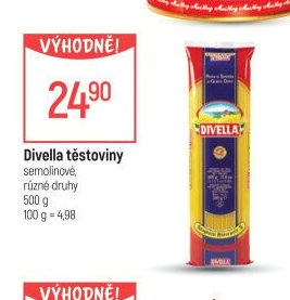 Divella těstoviny