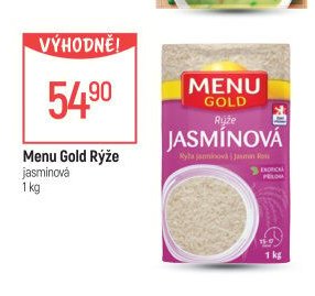 Menu Gold Rýže