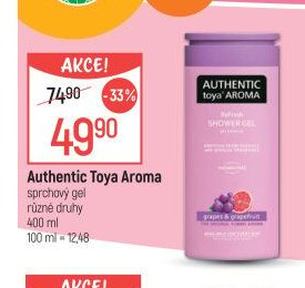 Authentic Toya Aroma sprchový gel