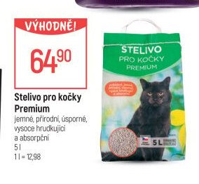 Stelivo pro kočky Premium