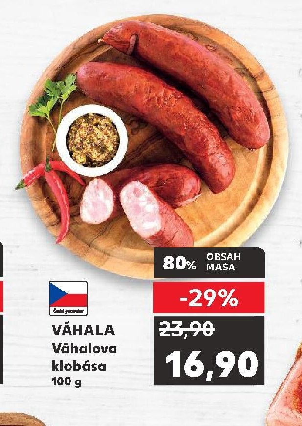 VÁHALA Váhalova klobása 100 g