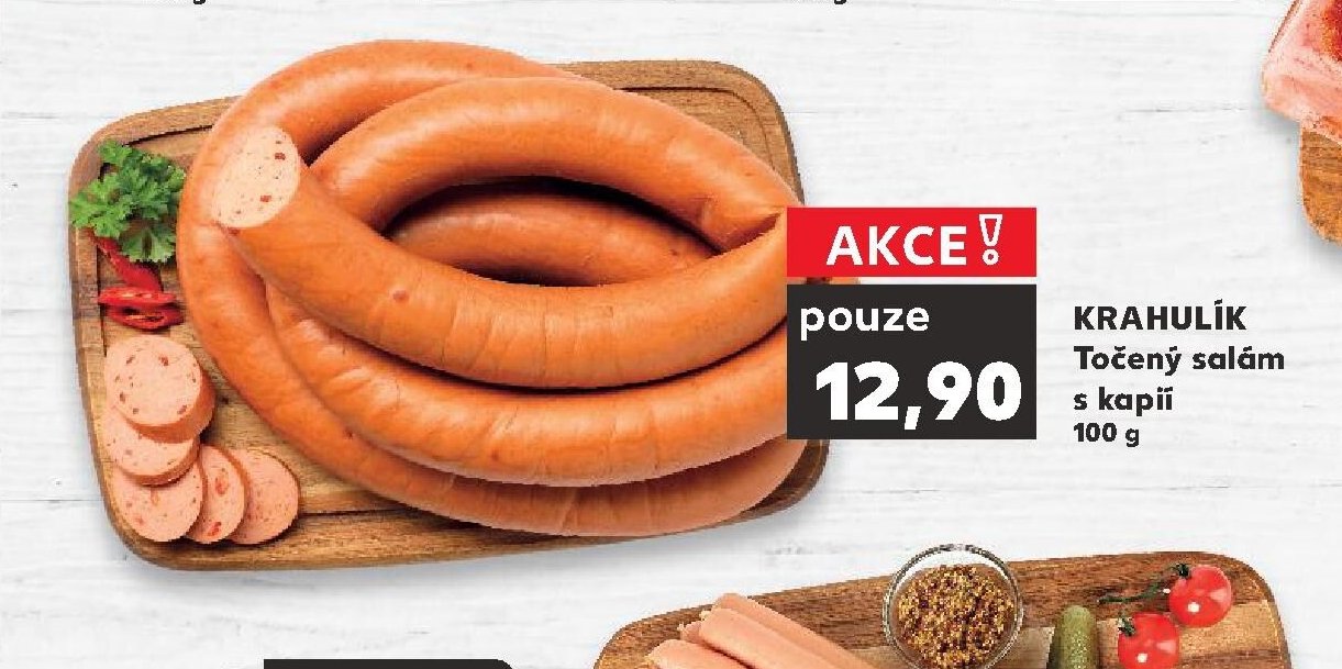 KRAHULÍK Točený salám s kapií 100 g