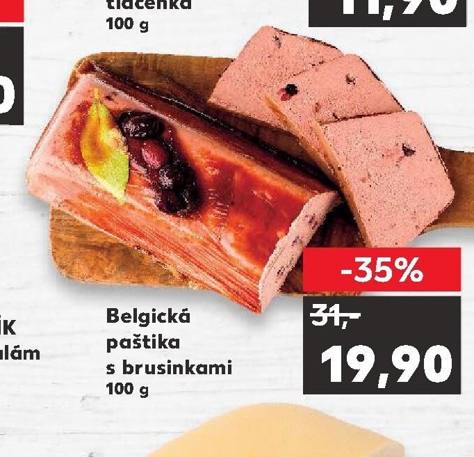 Belgická paštika s brusinkami 100 g