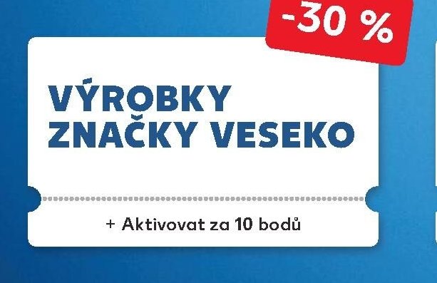 VÝROBKY ZNAČKY VESEKO