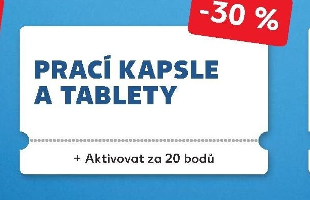 PRACÍ KAPSLE A TABLETY