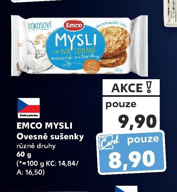 Emco Mysli Ovesné sušenky