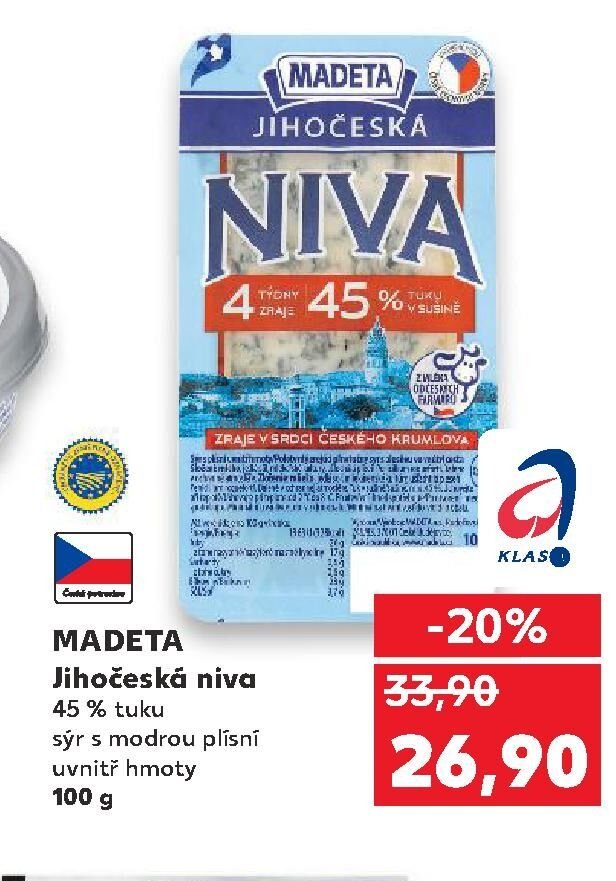 MADETA Jihočeská niva