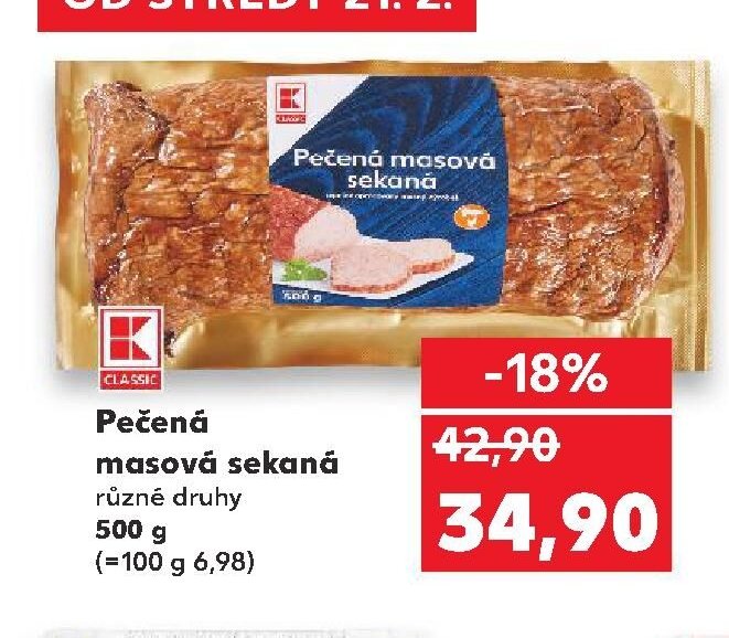 Pečená masová sekaná