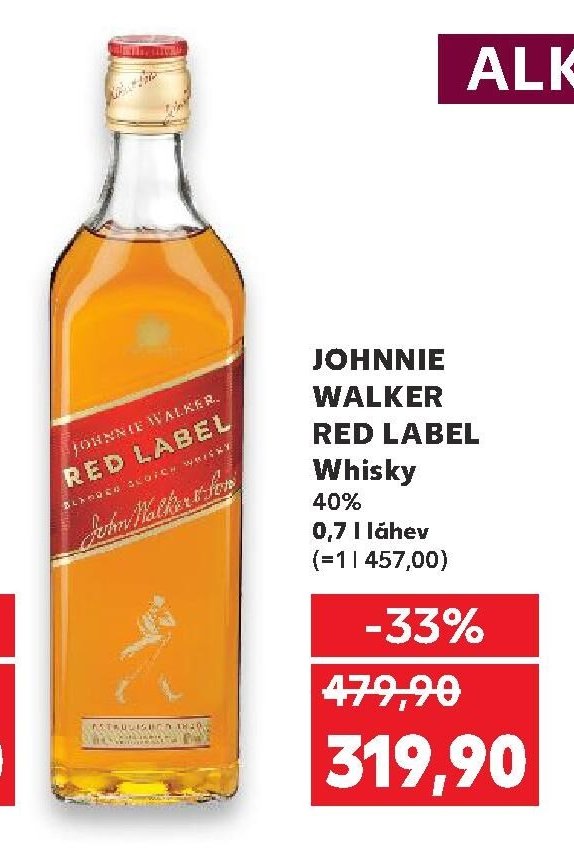 JOHNNIE WALKER RED LABEL Whisky
