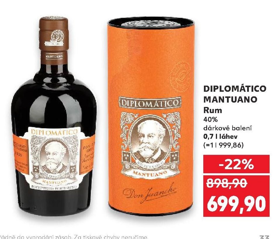 DIPLOMÁTICO MANTUANO Rum