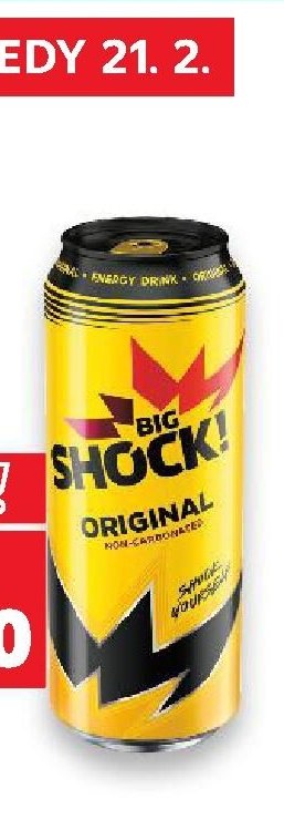 BIG SHOCK! Energetický nápoj