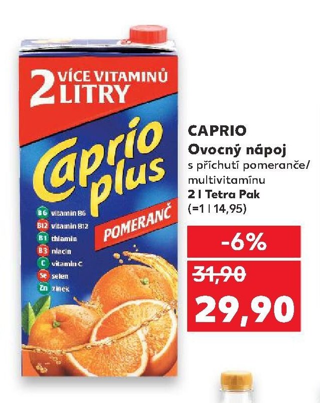 CAPRIO Ovocný nápoj