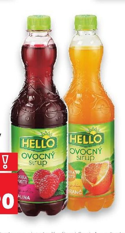 HELLO Ovocný sirup