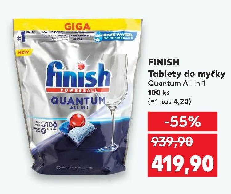 FINISH Tablety do myčky